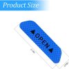 51zMbI5u0BL._AC_SL1200_ 4PCS Reflective Open Warning Stickers for Car Door, Night Visibility Auto Safety Decals, 3.6 Inch Anti-Collision Strip Tape, Universal for Truck, SUV, Van (Blue)