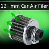 619Ct2t4dqL._AC_SL1200_ 0.47 Inch Universal Cold Air Intake Filter, 12mm Car Turbo Vent Cleaner, Crankcase Breather for Car and Motorcycle Engine Parts