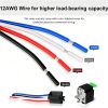 61Bt24fXYiL._AC_SL1200_ 3pcs 12V Fuse Relay Switch, 12 AWG Harness Set with Built-in Diode, 30A ATO/ATC Blade Fuse, 4-Pin SPST Automotive Relay