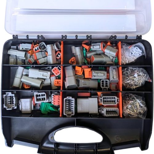 68pcs Automotive Electrical Male & Female Connector Set for Deutsch DT Series