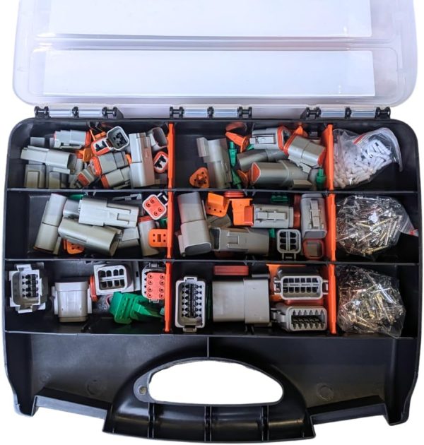 61IYN0A0vbL._AC_SL1080_ 68pcs Automotive Electrical Male & Female Connector Set for Deutsch DT Series