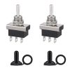 61L60L4TULL._SL1500_ 2 Pack 12V Waterproof 3 Way On-Off-On Toggle Switch for Automotive Lights, Motors & Electrical Devices