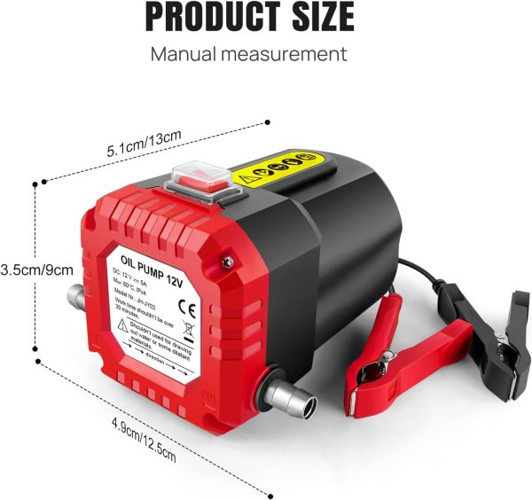 61OFtnXh0FL._AC_SL1500_ 12V 300W Electric Oil Extractor Pump for Engine Fluid Transfer with Hose