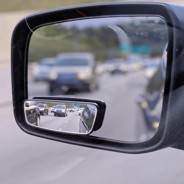 61T7lj3IM2L._AC_SL1500_ Rectangle Blind Spot Mirror, HD Glass Convex Wide Angle Rearview Mirror (Framed, Pack of 2)