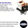 61YixWsBEL._AC_SL1200_ 3pcs 12V Fuse Relay Switch, 12 AWG Harness Set with Built-in Diode, 30A ATO/ATC Blade Fuse, 4-Pin SPST Automotive Relay