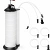7L Manual Vacuum Oil Pump – Fluid Extractor for Oil, Petrol & Fuel Transfer, Includes 4 Tubes, for Cars, Motorbikes & Marine Engines
