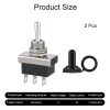 61mj1zlE6gL._SL1500_ 2 Pack 12V Waterproof 3 Way On-Off-On Toggle Switch for Automotive Lights, Motors & Electrical Devices