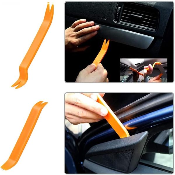 61ofY7Q-b5L._AC_SL1001_ 4-Piece Trim Removal Tool Kit, Car Trim Removal Set for Radio, Door, Dashboard Installation, Plastic Pry Tools, Panel Removal Scraper