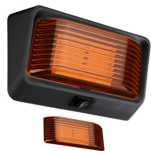 12/14V Waterproof RV LED Outdoor Light, High Brightness Exterior Lamp for RV, Boat, Truck