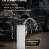 7L Manual Vacuum Oil Pump – Fluid Extractor for Oil, Petrol & Fuel Transfer, Includes 4 Tubes, for Cars, Motorbikes & Marine Engines