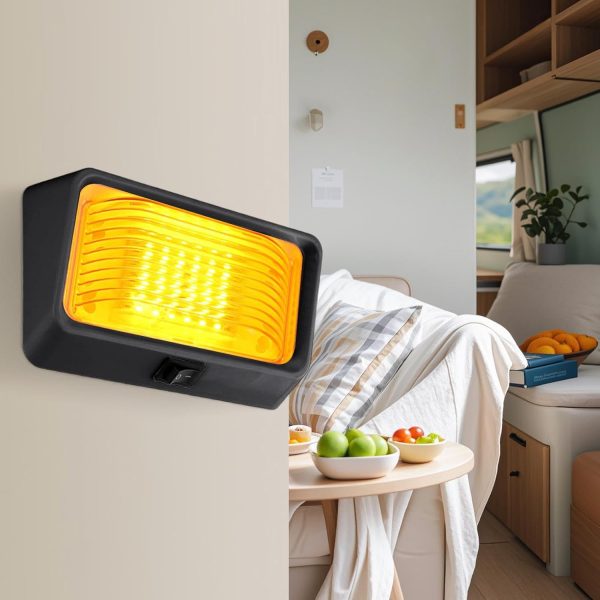 71QBYgUIHL._AC_SL1500_ 12/14V Waterproof RV LED Outdoor Light, High Brightness Exterior Lamp for RV, Boat, Truck
