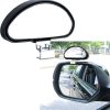 71VFYL2xtL._AC_SL1500_ Adjustable Wide Angle Blind Spot Mirror, Screw Fixation, HD Glass, Universal Fit for Car SUV Truck