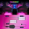 71q4Li7wbjL._AC_SL1500_ Car LED Interior Lights, RGB Atmosphere Light with APP Control, 16 Million Colours, USB Port Music Mode, Colour Memory, LED Ambient Lighting Kit, DC 5V