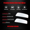 81a3AHQ7FIL._AC_SL1500_ Rectangle Blind Spot Mirror, HD Glass Convex Wide Angle Rearview Mirror (Framed, Pack of 2)